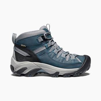 KEEN Targhee II Waterproof Mid - Modre Turistické Topánky Damske, K0266SK